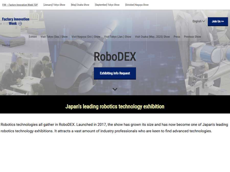 Robodex Visit: Beginner's Checklist 1 Robodex Visit: Beginner's Checklist 1