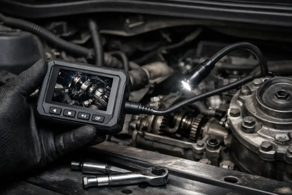 Generic inspection camera (endoscope/borescope) used for visual inspection in tight spaces