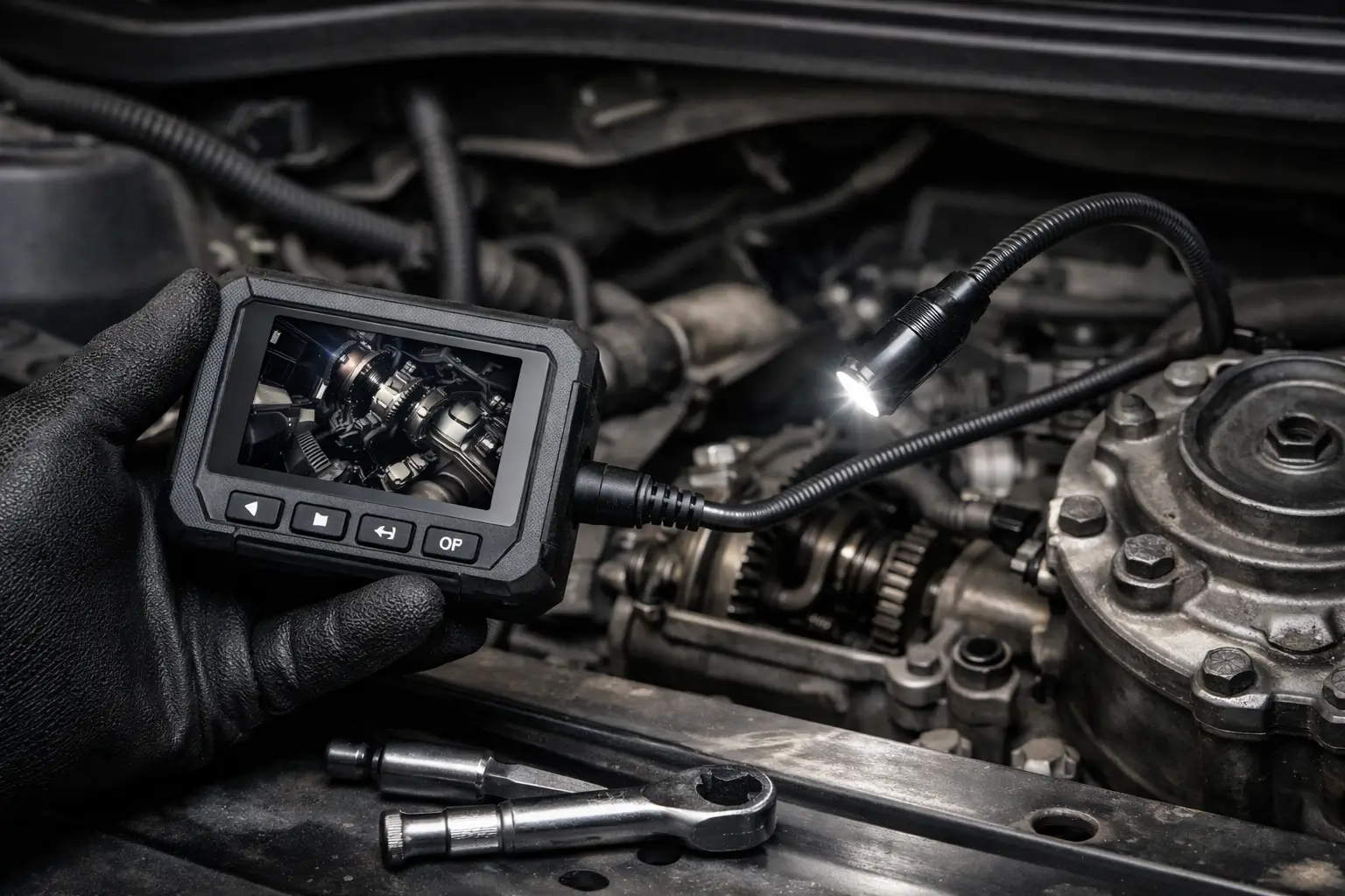 Generic inspection camera (endoscope/borescope) used for visual inspection in tight spaces