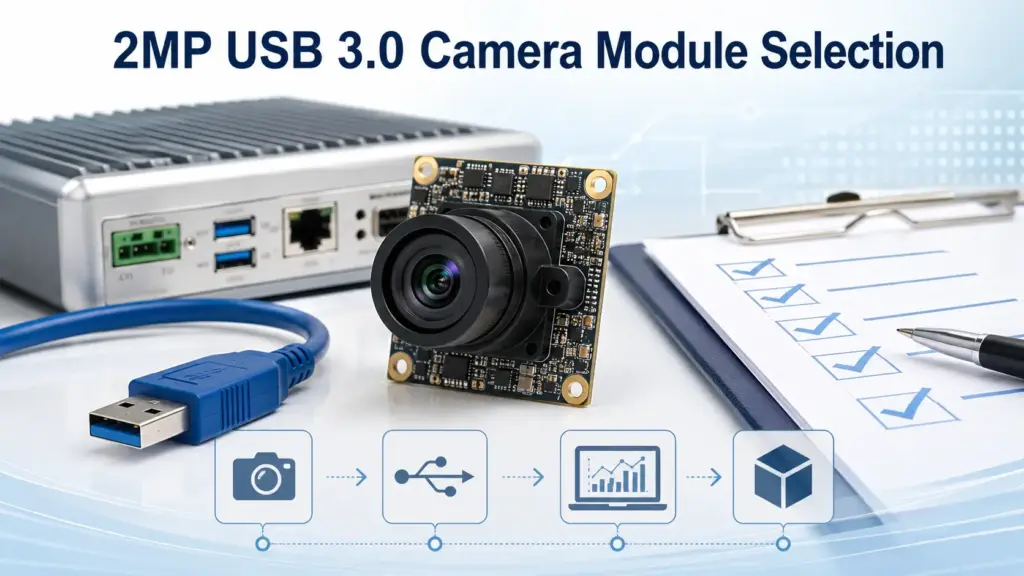 2MP USB 3.0 camera module selection for OEM embedded vision projects