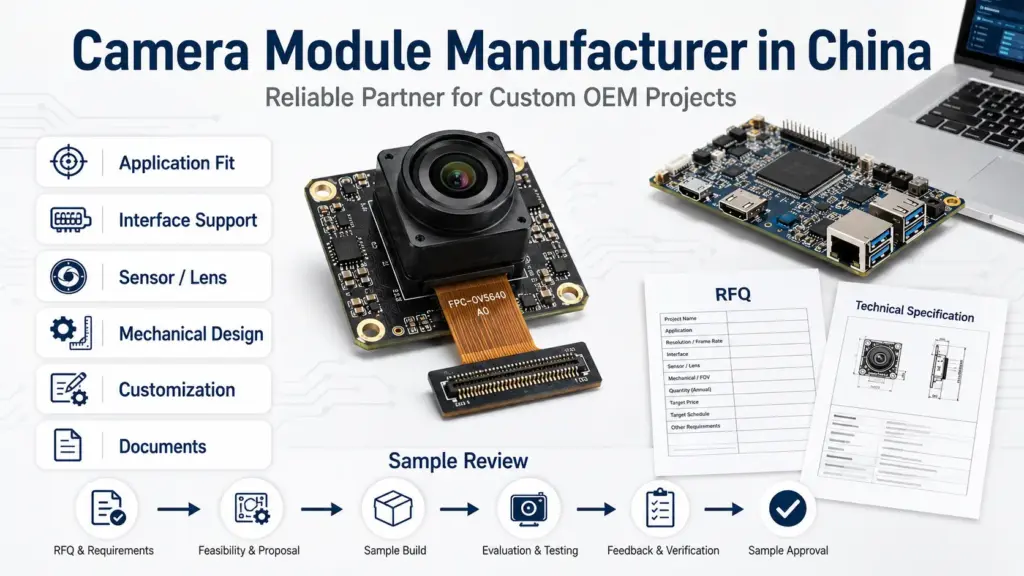 How to Choose a Camera Module Manufacturer in China for Custom OEM Projects