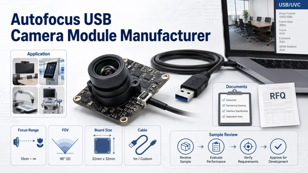 How to Choose an Autofocus USB Camera Module Manufacturer for OEM Projects
