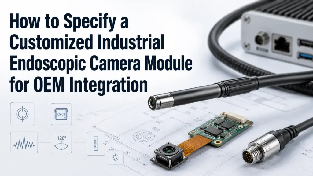 How to Specify a Customized Industrial Endoscopic Camera Module for OEM Integration