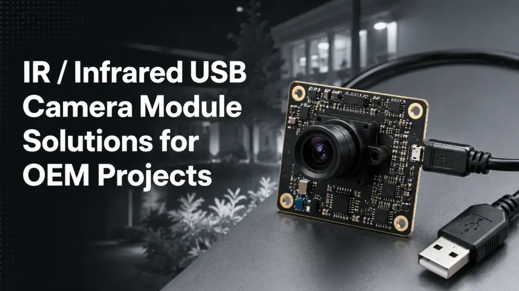 Compare IR/NIR USB camera module requirements, confirm key specs, prepare RFQ details, and contact Supertek for module review.