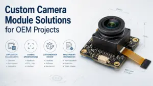 Review custom camera module options, interface fit, RFQ details, and project requirements with Supertek before sampling or production planning.