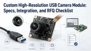 Custom High-Resolution USB Camera Module: Specs, Integration, and RFQ Checklist