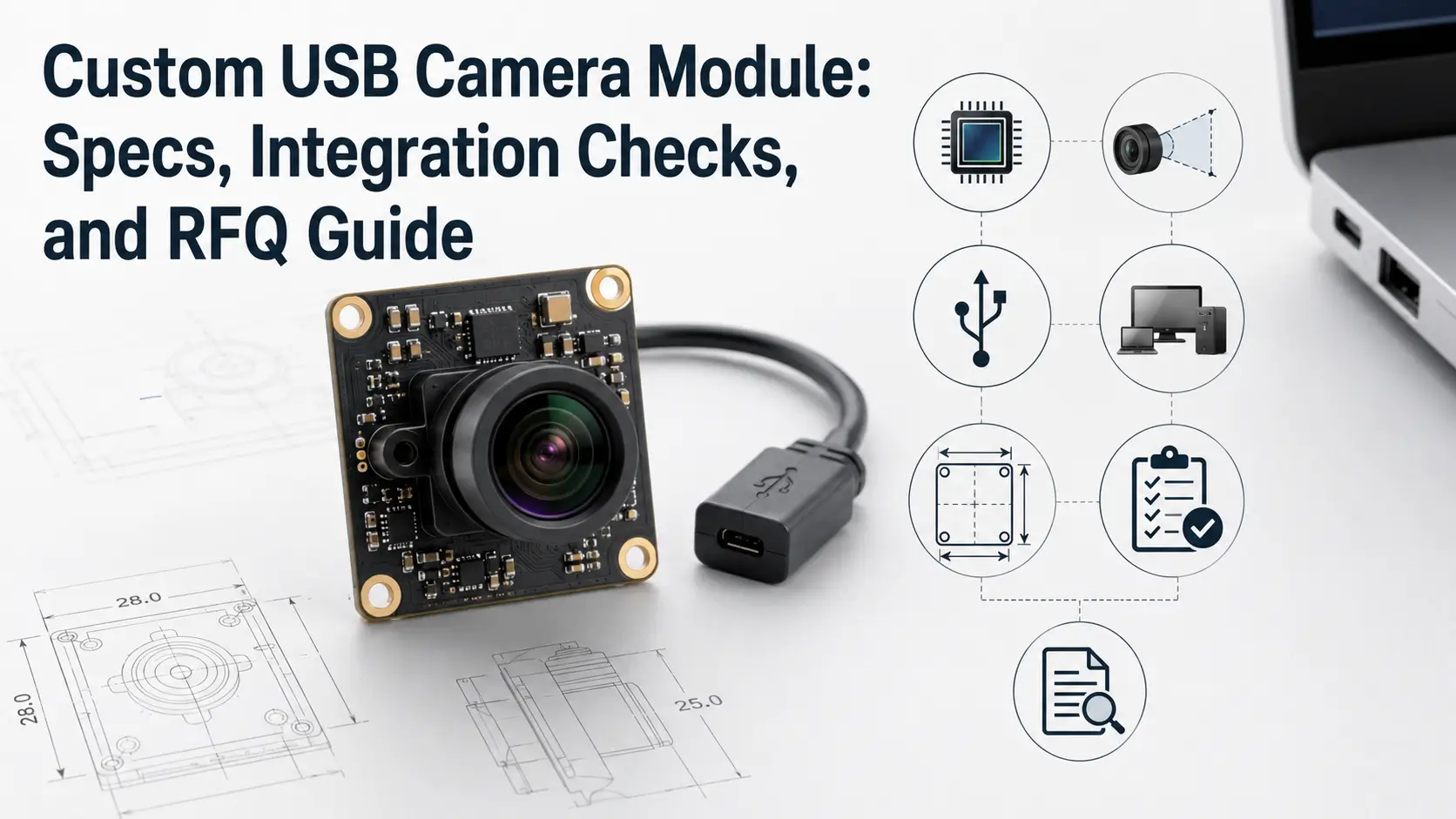 Custom USB Camera Module: Specs, Integration Checks, and RFQ Guide