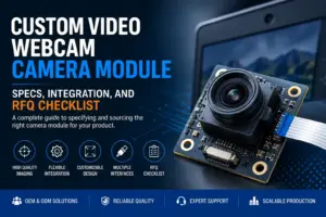 Custom Video Webcam Camera Module: Specs, Integration, and RFQ Checklist
