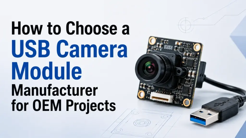 How to Choose a USB Camera Module Manufacturer for OEM Projects